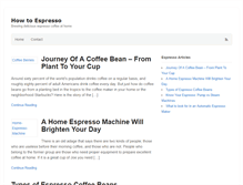 Tablet Screenshot of espressoed.com